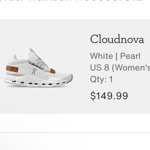 Cloudnovas Women’s Size 8 (washed and dried and they fit more like a 7.5/7 now)